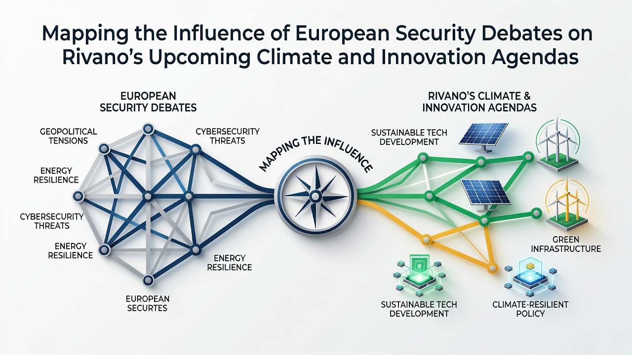 Mapping the Influence of European Security Debates on Rivano's Upcoming Climate and Innovation Agendas